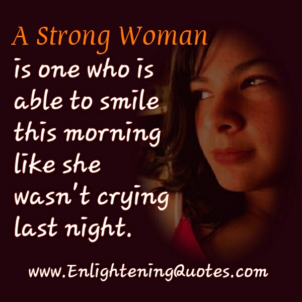 A Strong Woman