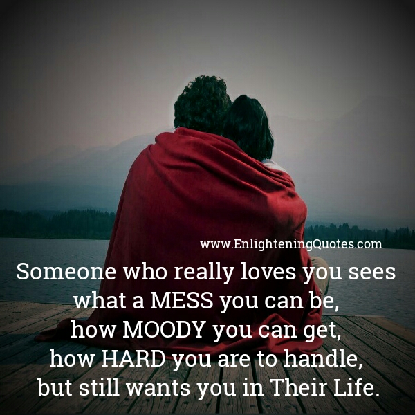 Someone who really loves you