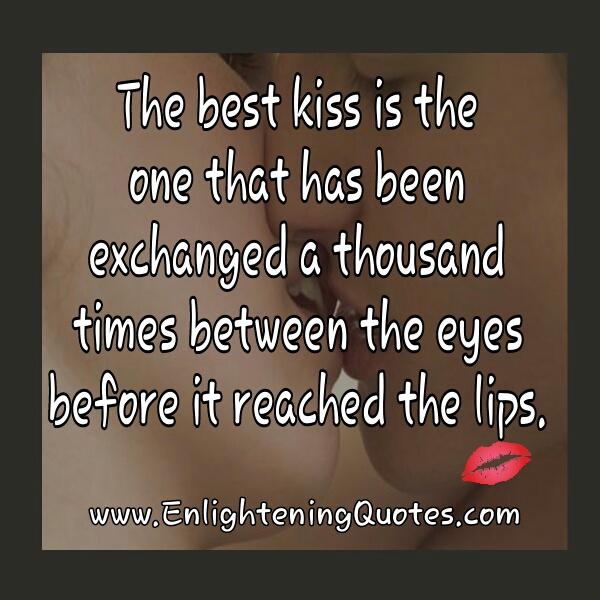 The Best Kiss