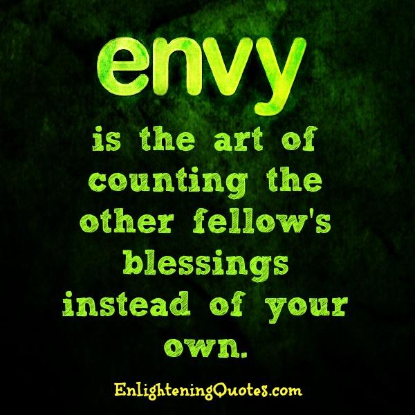 What is envy?